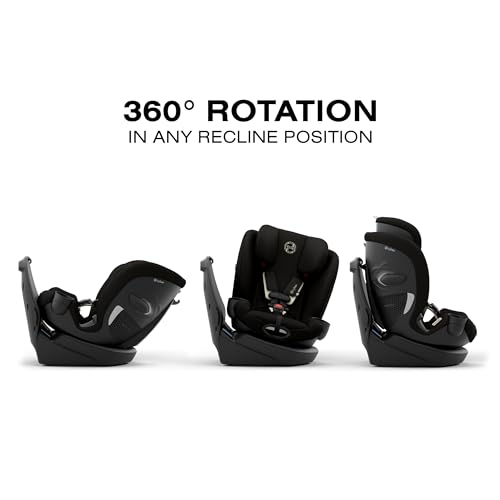 Image of Callisto G 360 Select Rotating All-in-One Convertible Car Seat - Black