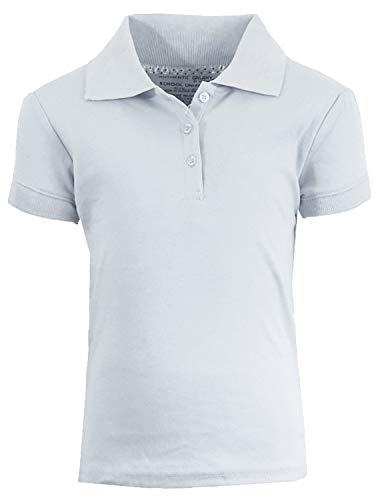Girl's Short Sleeve Polo Pique Shirt