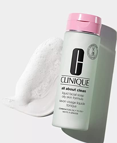 Clinique All About Clean Liquid Facial Soap Oily Skin, 6.7 Ounce #TOP2