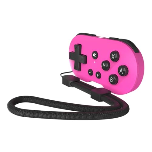 Image of CRKD ATOM - Collectible Keychain Controller for Nintendo Switch, PC, Mac, Mobile and Smart TV (Hot Pink)