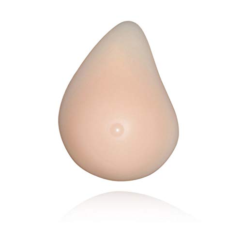 ZOSUO Seins en Silicone en Forme de Poire Prothèses Mammaires Artificiel Poitrines Fausse Poitrine pour Crossdresser Mastectomie Transgenre,Left Side Only,AA Cup:170g