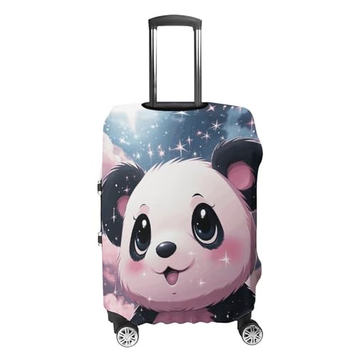 Panda Luggage Cover, Washable Elastic Suitcase Cover Protector Fit 18-32 Inch Luggage4