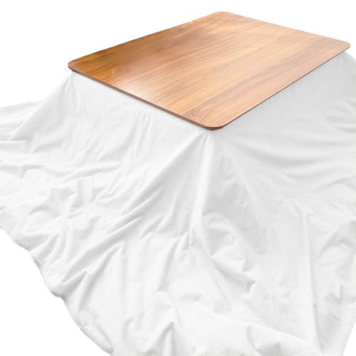 防水こたつ上掛けカバー 200×250cm 長方形 こたつ上掛け 防水 マルチカバー 綿100% パイル生地 犬 猫 ペット おしっこ対策 汚れ防止 介護 こたつ布団カバー (オフホワイト)