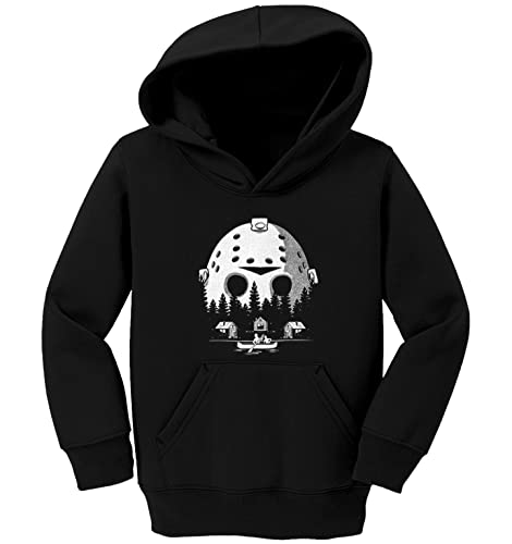 Tcombo Voorhees Camp Scene Mask - Horror Movie Toddler/Youth Fleece Hoodie2
