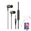 In-Ear Headphones Black Gold Upgraded Version
