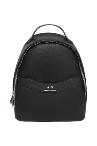 Armani Exchange Women's Wave Backpack, Black, One Size