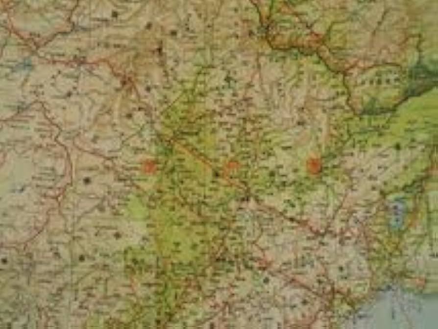 Amazon.co.jp: 東亜現勢大地図 裏最新支那重要地詳図北京,天津