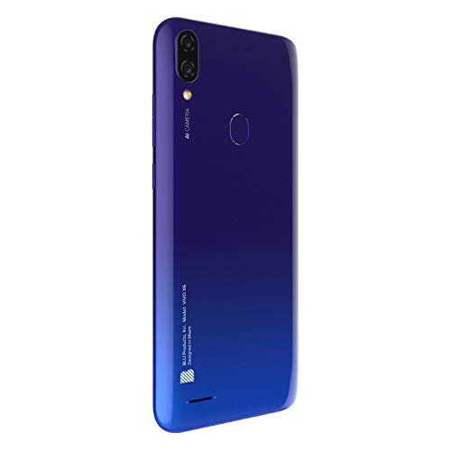 BLU VIVO X6-6.1” HD+ Display, 64GB+3GB RAM - Gradient Blue