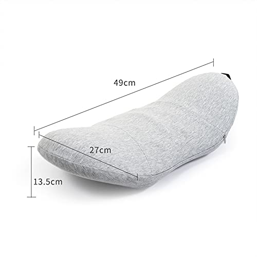 Stützkissen Orthopädisch Lendenkissen Bett Sofa Schlafen Lendenwirbelstützkissen Ergonomisch Design Taillendruck Memory Schaum Atmungsaktiv Schlafkissen Unter Rücken Lendenkissen Linderung Bequem
