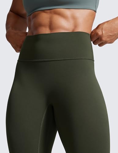 Image of CRZ YOGA Secretsculpt Leggings 25 inch | Butterlift, Buttery Soft, Moderate Compression, Workout, Pilates, No Front Seam, Booty Scrunch Butt, High Waist, for Women