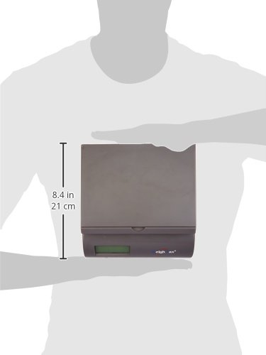 Weighmax Capacity Postal Shipping Scale, Battery and AC Adapter Included, Gray (W-2822-50-GRAY)