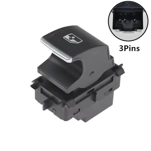 Interrupteur de commande de vitre pour Seat Leon 2013-2018 bouton noir 5G0959857