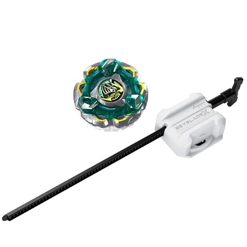 Image of Beyblade X Fortress Knight GV 8-70UN CX Infinity Starter Pack Set, Takara Tomy Defense Type Top and Launcher, Battling Tops Game Toys, Ages 8+