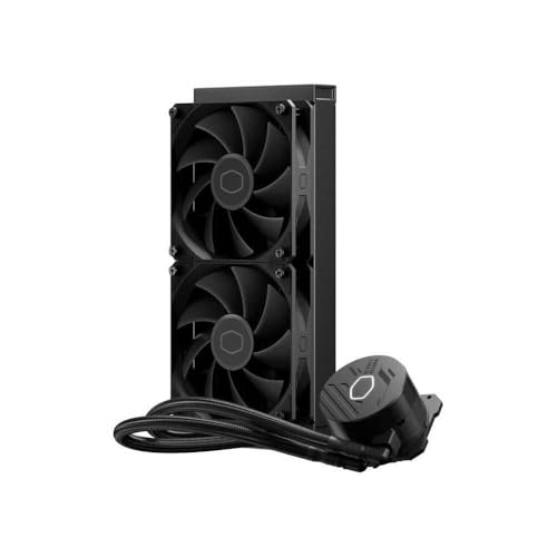 Cooler Master ML240L Core CPU Liquid Cooler - Black | Support Intel & AMD Processor - LGA1700, LGA1200, LGA1151, AM5, AM4 | Gen S Dual Chamber Pump... - Image 2