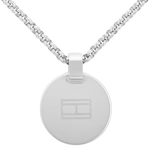 Tommy Hilfiger Women's Jewelry Stainless Steel, Blue Sodalite Stone Necklace, Color: Silver (Model: 2780655) - Image 2