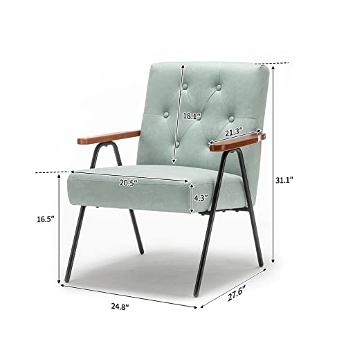 Sillón Moderno Plegable Verde miniatura 3