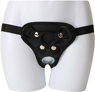 Black Unisex Underwear Strapless Underwear Brief - Harness Wearable Strapless Harnesses panties Adjustable size3