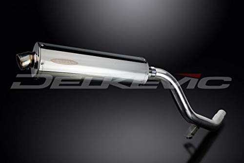 DELKEVIC ステンレスマフラー 50-53mm Amazon | DELKEVIC デルケビック DRZ400 S/M 2005-2021 / XOVAL 343mm