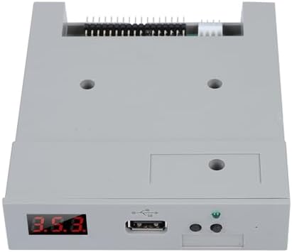 VGEBY SFR1M44-U100 Floppy Drive Emulator, 1.44MB USB SSD with Root Directory Searching, 99 Folders Support Floppy Disk Drive
