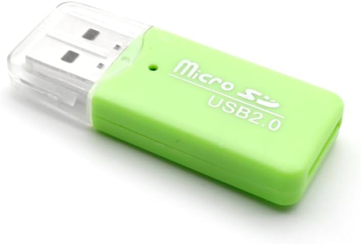 nbr usb 3.0 mini portable memory card reader micro sd card reader adapter compatible with laptop and pc random colour