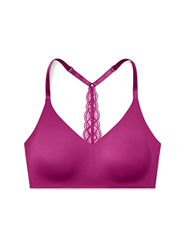 Image of True & Co Women's True Body Triangle Lace Racerback Bra