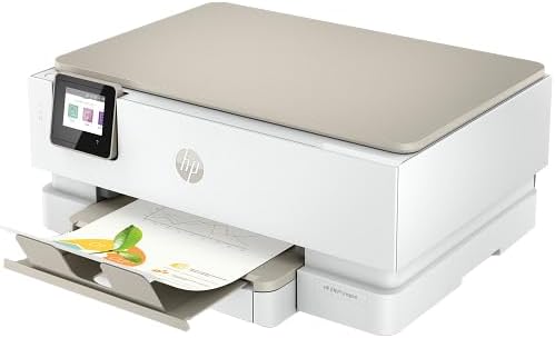 HP Envy Inspire 7220e Wireless Color All-in-One Printer (327B0A) – Renewed Premium with 1-Year Warranty
