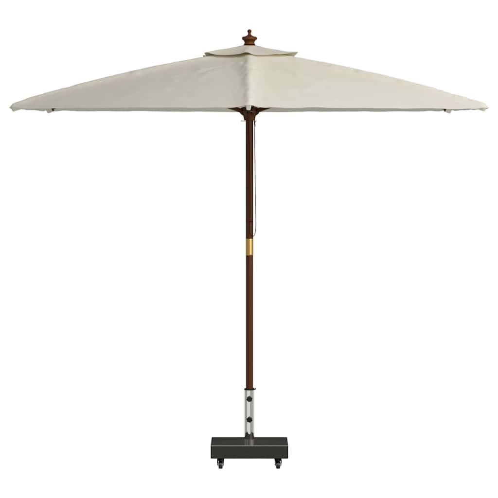 Stojak na parasol przeciwsłoneczny, czarny, granit, 45 x 25 x 45 cm, z kółkami, do ogrodu, na taras, balkon, patio, wytrzymała podstawa parasola z obciążeniem do stojaka na parasol, wspornika