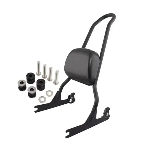 Coussin dossier passager arrière moto pour de longues balades en Softail FLSTF