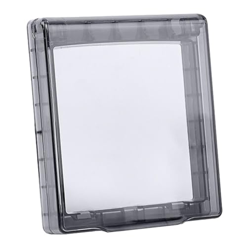 Image of Wall Switch Cover 86 Type Socket Waterproof Dustproof Box for Office Kitchen Clear Grey|Electrical Guards|Guards & Locks|Baby Safety