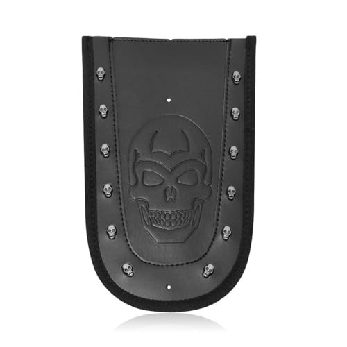 Bavoir de garde-boue arrière noir crâne premium pour custom Sportster XL