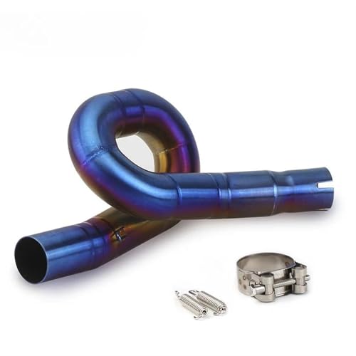 Tuyau d'échappement Benelli BN302 TNT300 2014-2018 acier inoxydable Style 1