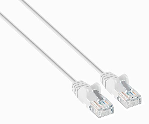 Cable de red Intellinet Slim Cat6a UTP 0.30 m con conectores RJ-45 miniatura 1