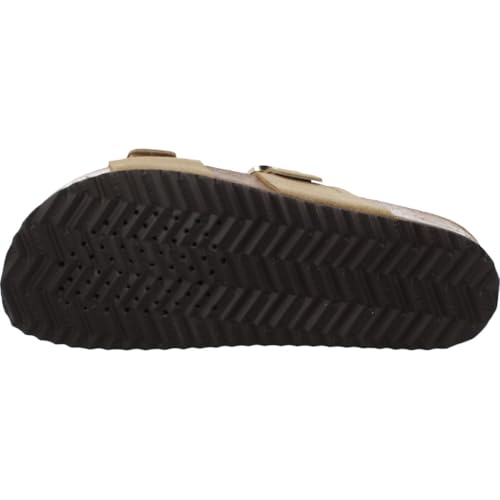 Geox Femme D BRIONIA H A Sandale Plate, Lt Taupe, 39 EU