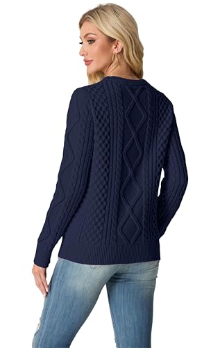Image of GRECERELLE 2026 Womens Fall Winter Long Sleeve Casual Pullover Sweater Tops