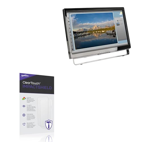 BoxWave Screen Protector Compatible With Planar Systems PXL2230MW - ClearTouch ImpactShield (2-Pack), Impenetrable Screen Protector Flexible Film