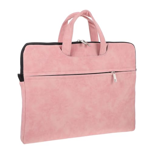 Bolso para portátil de 15.6 pulgadas rosa para mujer