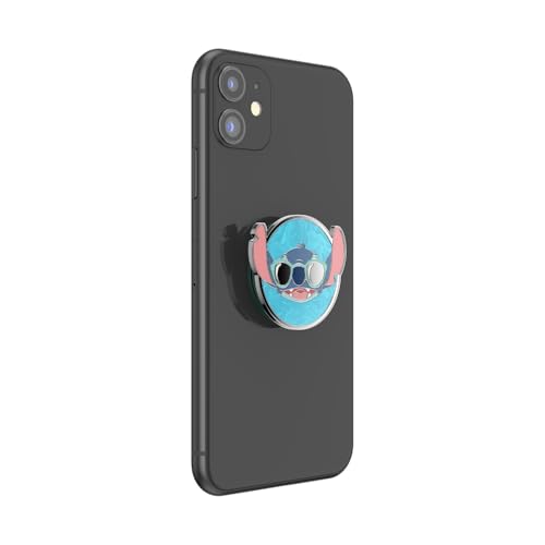 Image of PopSockets Adhesive Phone Grip, Holder, Phone Stand, Disney Lilo & Stitch - Enamel Suns Out Stitch