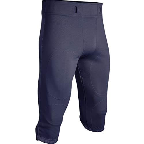 Champro Standard Touchback Football Practice Pants, Navy, X-Large