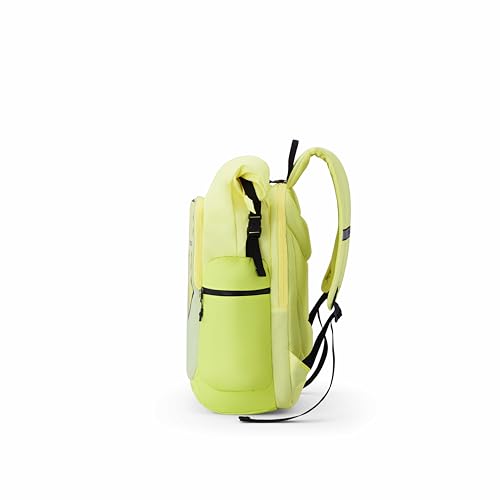 Image of American Tourister Dank | 43.32 Ltrs | 3 Compartments | Bottle Pocket | Ergonomic Padded Back Panel & Shoulder Straps | High School Backpack | 1 Year International Warranty | Lime