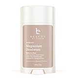 White Tea Magnesium Deodorant – Natural & Organic Ingredients, Aluminum & Baking Soda Free, Refreshing Odor Protection for Sensitive Skin