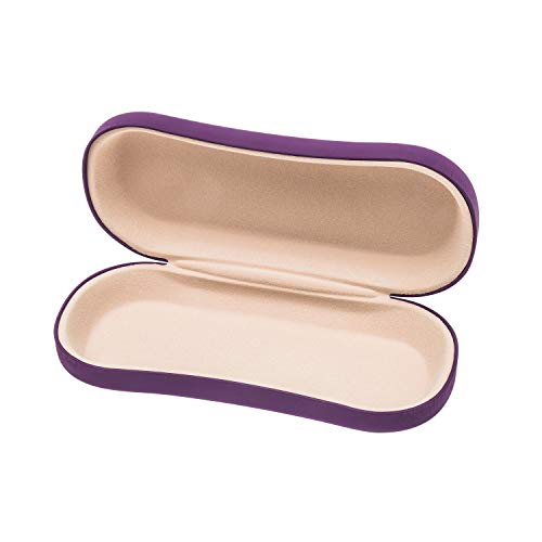 Image of Noble Hard Shell Glasses Case - Protective Eyeglass Case for Glasses with Microfiber Cleaning Cloth and Pouch