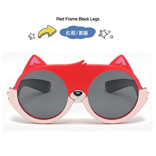 Cartoon Children's Polarized Glasses Squirrel Silicone Sunglasses UV Protection Sunglasses4