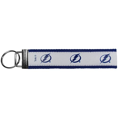 Siskiyou Sports NHL Tampa Bay Lightning Woven Wristlet Key Chain, One Size, Team Colors