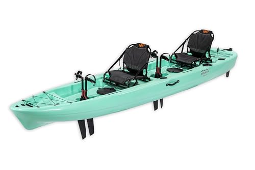Brooklyn 13.5 Tandem Pedal Kayak Sit On Top Fishing Kayak
