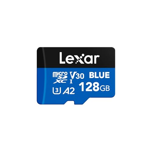 Lexar 128GB u[ }CNSDJ[h ő160MB/b microSDXC UHS-I [J[h SDA_v^[t C10 U3 A2 V30 tHD 4K UHD  TFJ[h