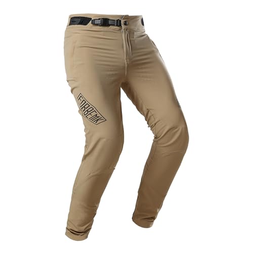 FORBEMK Mountain Bike Pants Trail MTB Riding Pants for Men Breathable & Lightweight Quickdry Cycling Pants Khaki