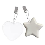 OSALADI 2st Induktionsbeutellicht Taschenlicht Für Handtaschen Mächtig Helles Buchlicht Handtaschenlicht Mit Automatischem Sensor Touch Handtasche Helles Herz Led Damen Nachtlicht Stk Weiß