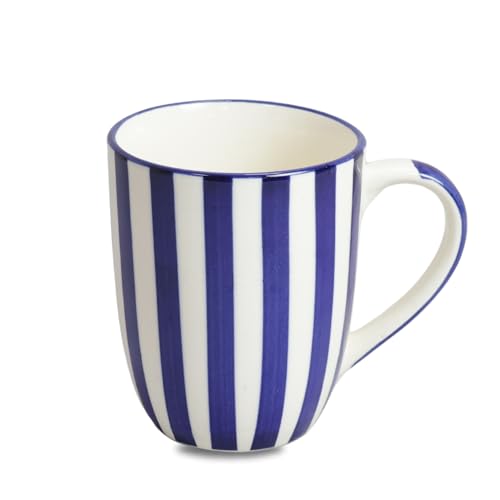 Image of Saras Aajeevika 2 Pc Handmade Ceramic Large Coffee Mug - 400ml |Jumbo Milk Mugs for Gifts Tea Cup Set Kitchen Dining - Mircowave & Dishwasher Safe Ideal for Daily Use & Wedding Return Gift Items