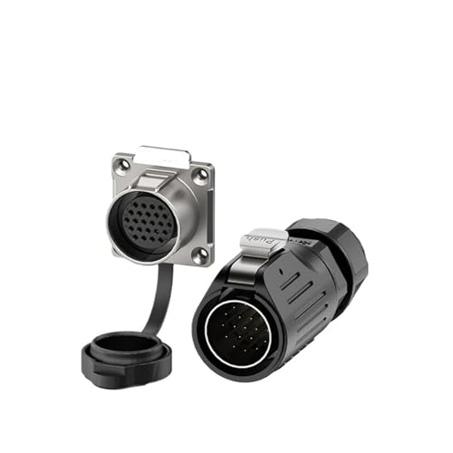 Connecteur circulaire étanche LP24 EW-LP24-24P prise rapide bride type métallique 5A