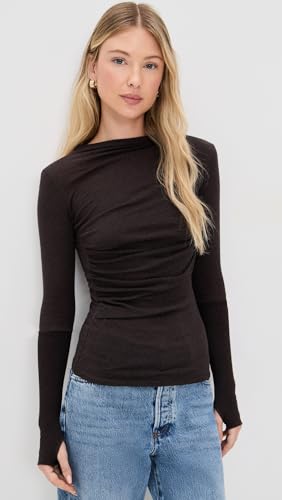 Enza Costa Women's Cashmere Twist Top2